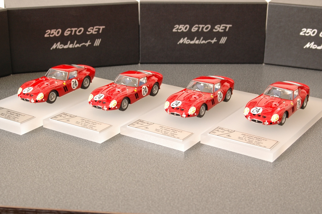 Modelart111 250 GTO Set : #4293 Le mans 1963